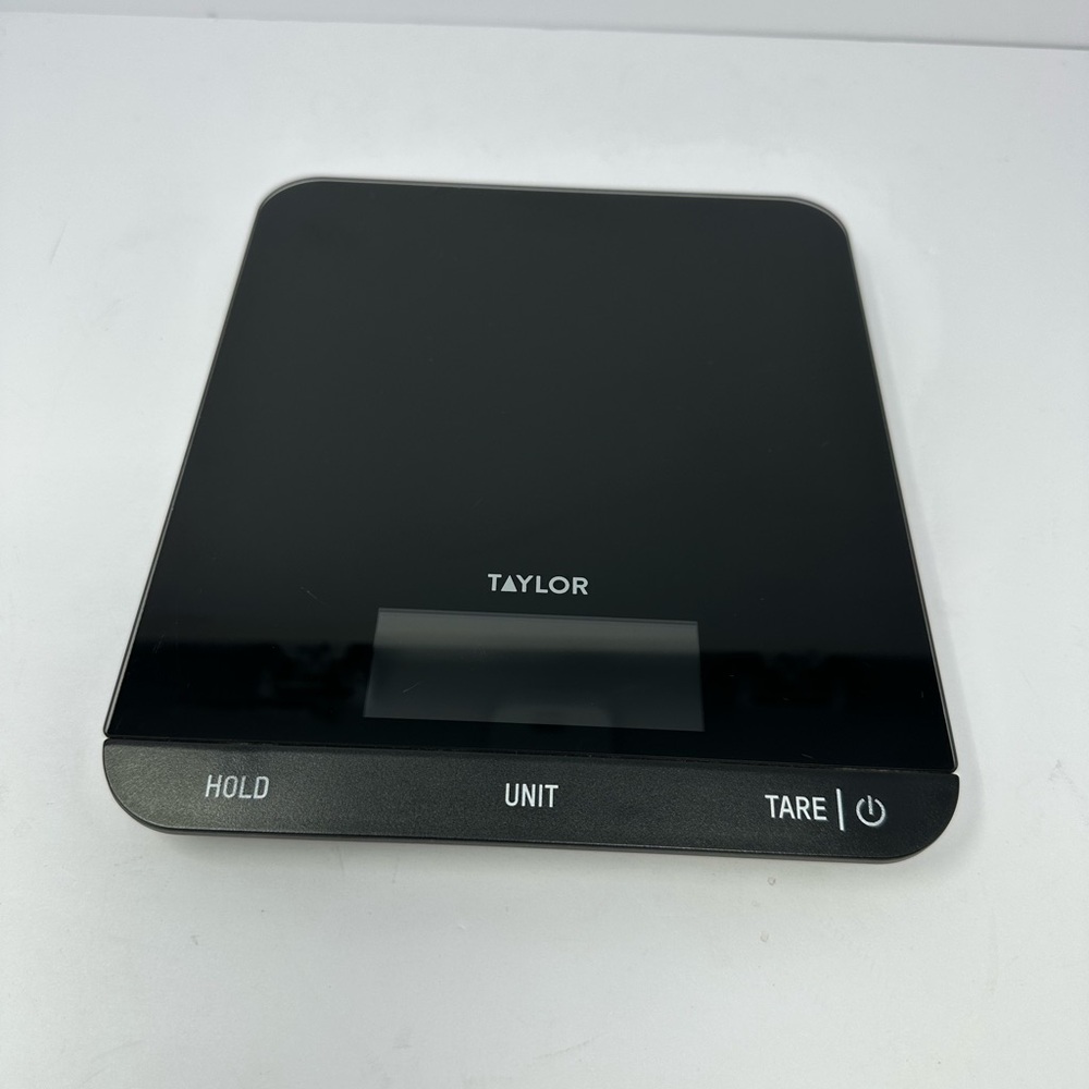 Taylor Digital Glass Kitchen Scale 33lb. Max Model 5301335 Works Great!! L0